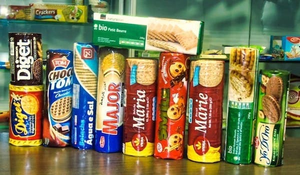 Пакування печива і вафель в пакет конверт x-fold