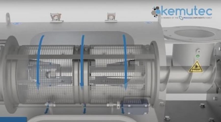 Центробежный просеиватель KEMUTEC